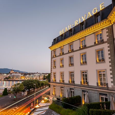 Beau-Rivage Geneve Hotell Exteriör bild