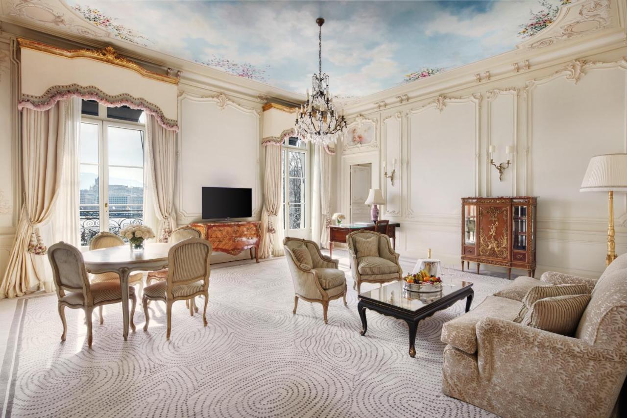 Beau-Rivage Geneve Hotell Exteriör bild