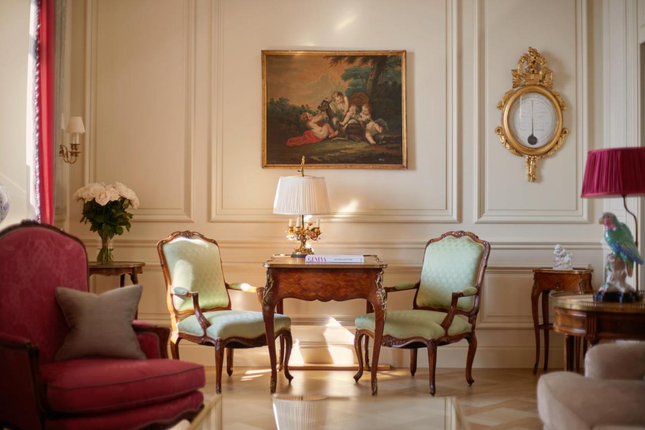 Beau-Rivage Geneve Hotell Exteriör bild