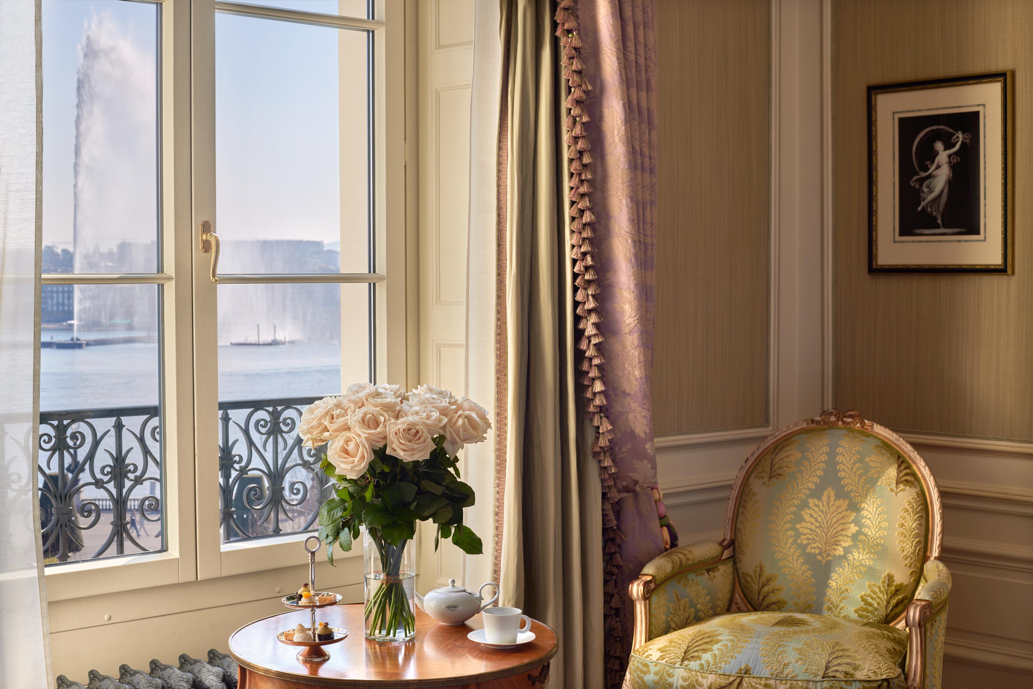 Beau-Rivage Geneve Hotell Exteriör bild