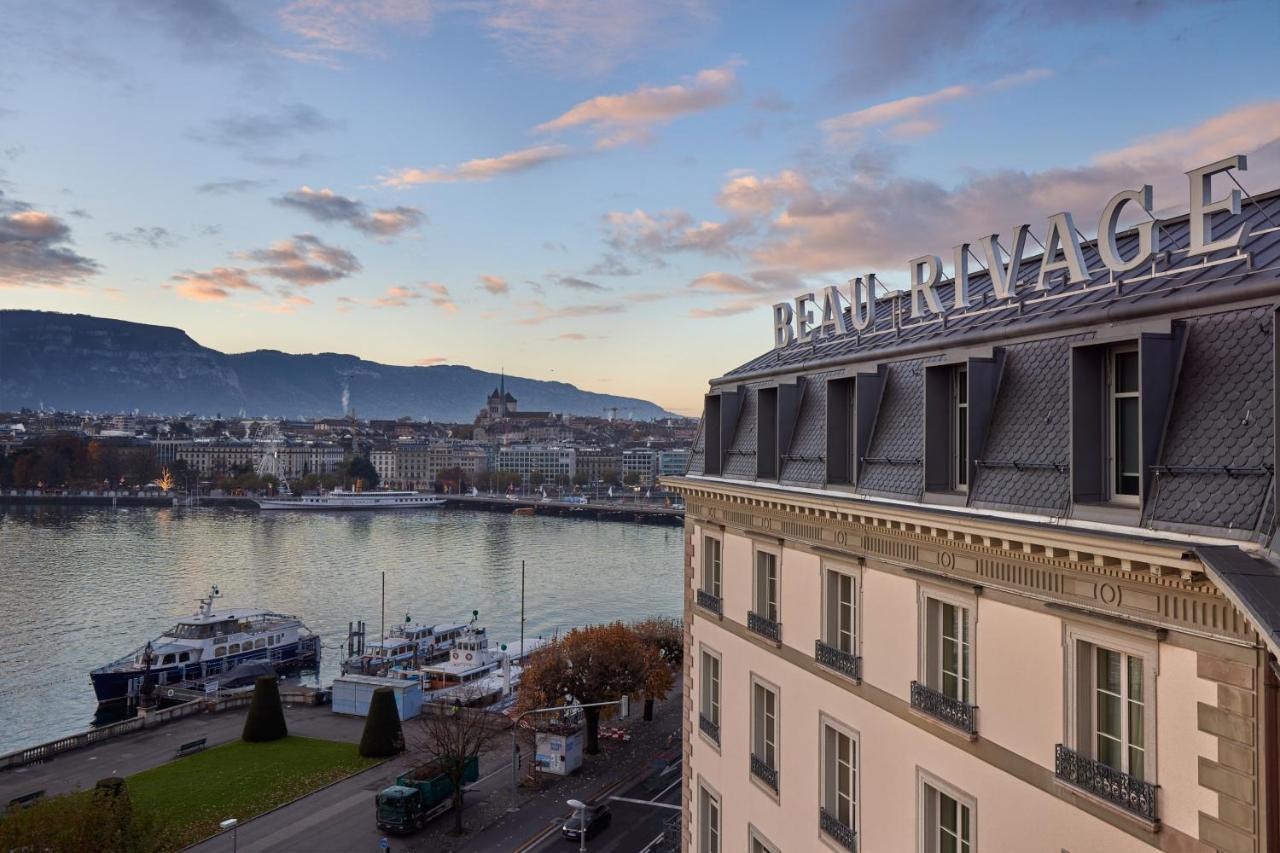 Beau-Rivage Geneve Hotell Exteriör bild