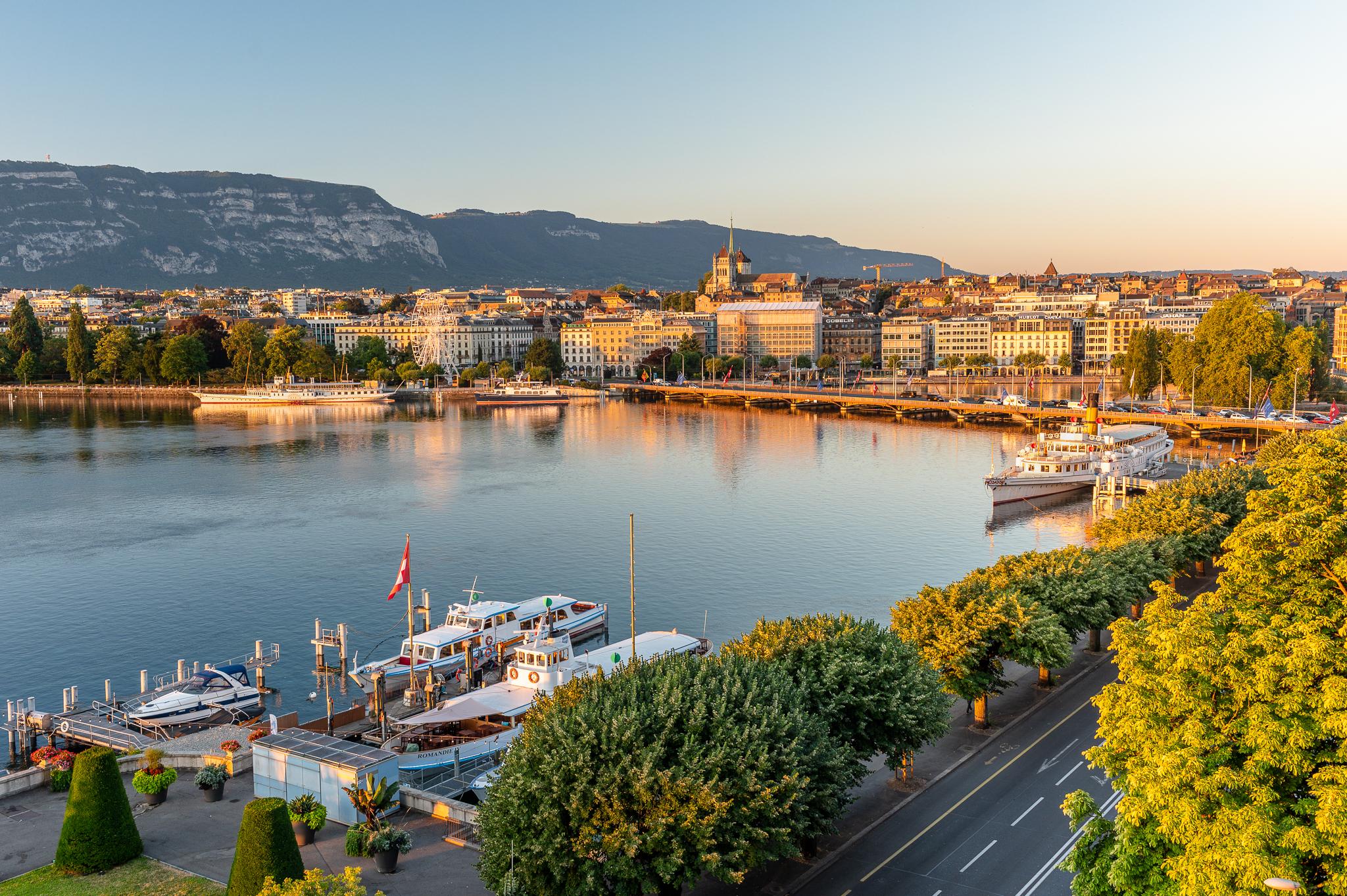 Beau-Rivage Geneve Hotell Exteriör bild