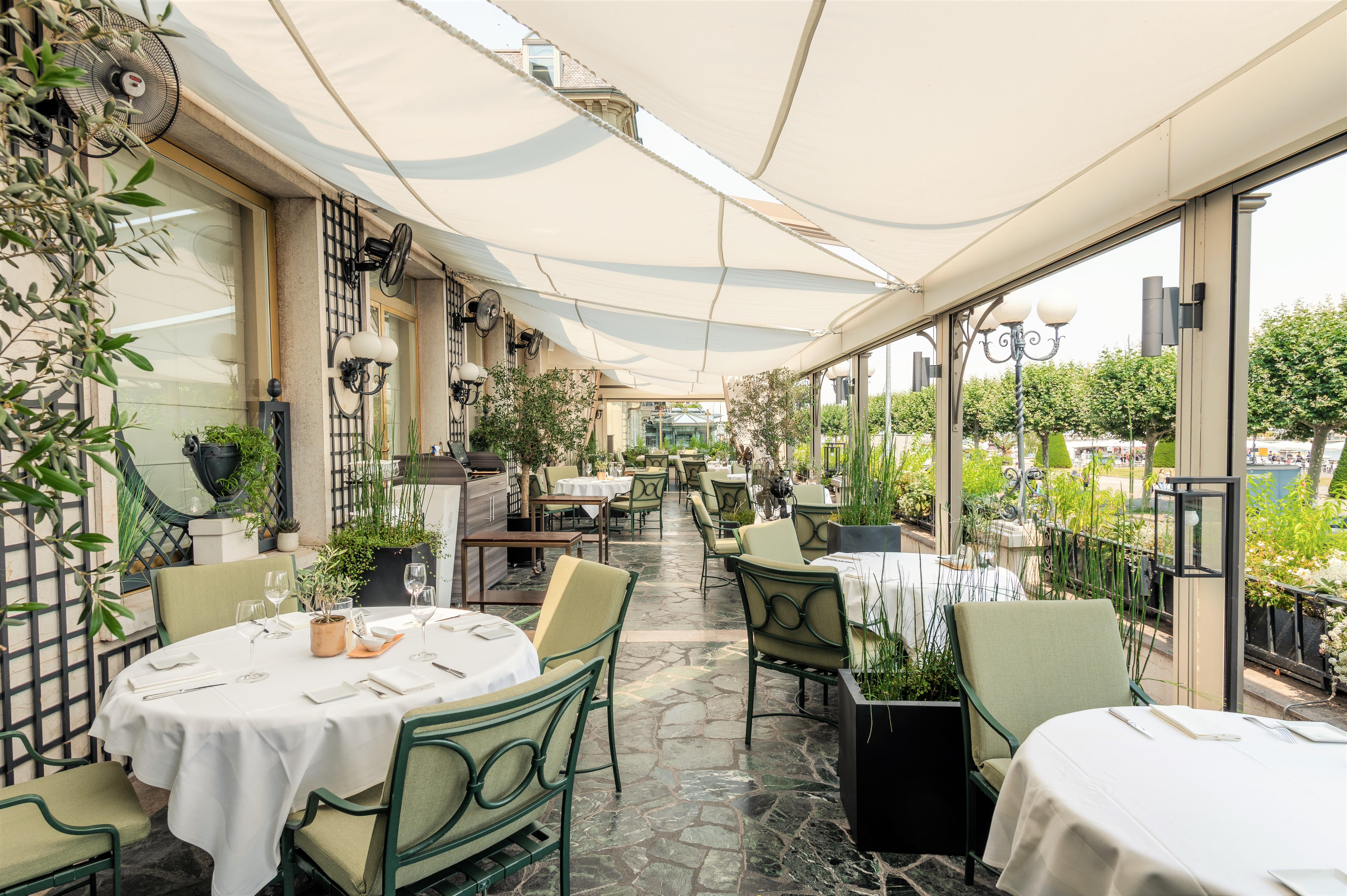 Beau-Rivage Geneve Hotell Exteriör bild