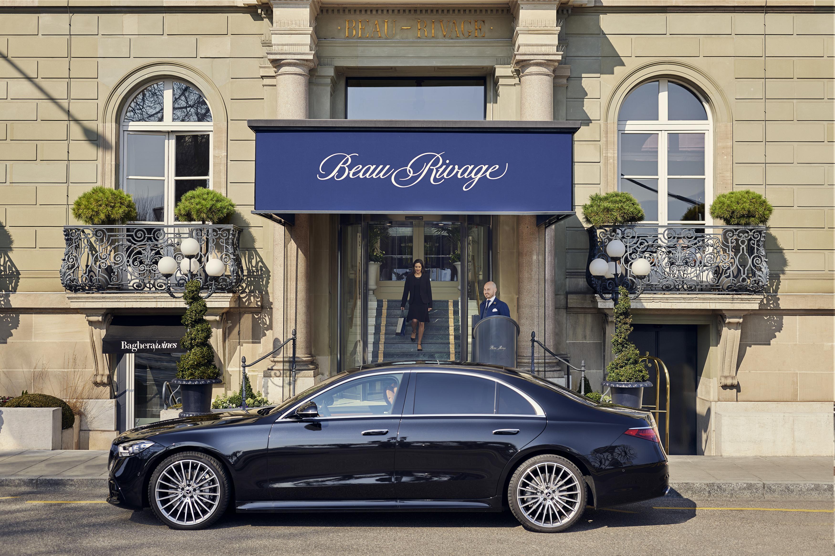 Beau-Rivage Geneve Hotell Exteriör bild