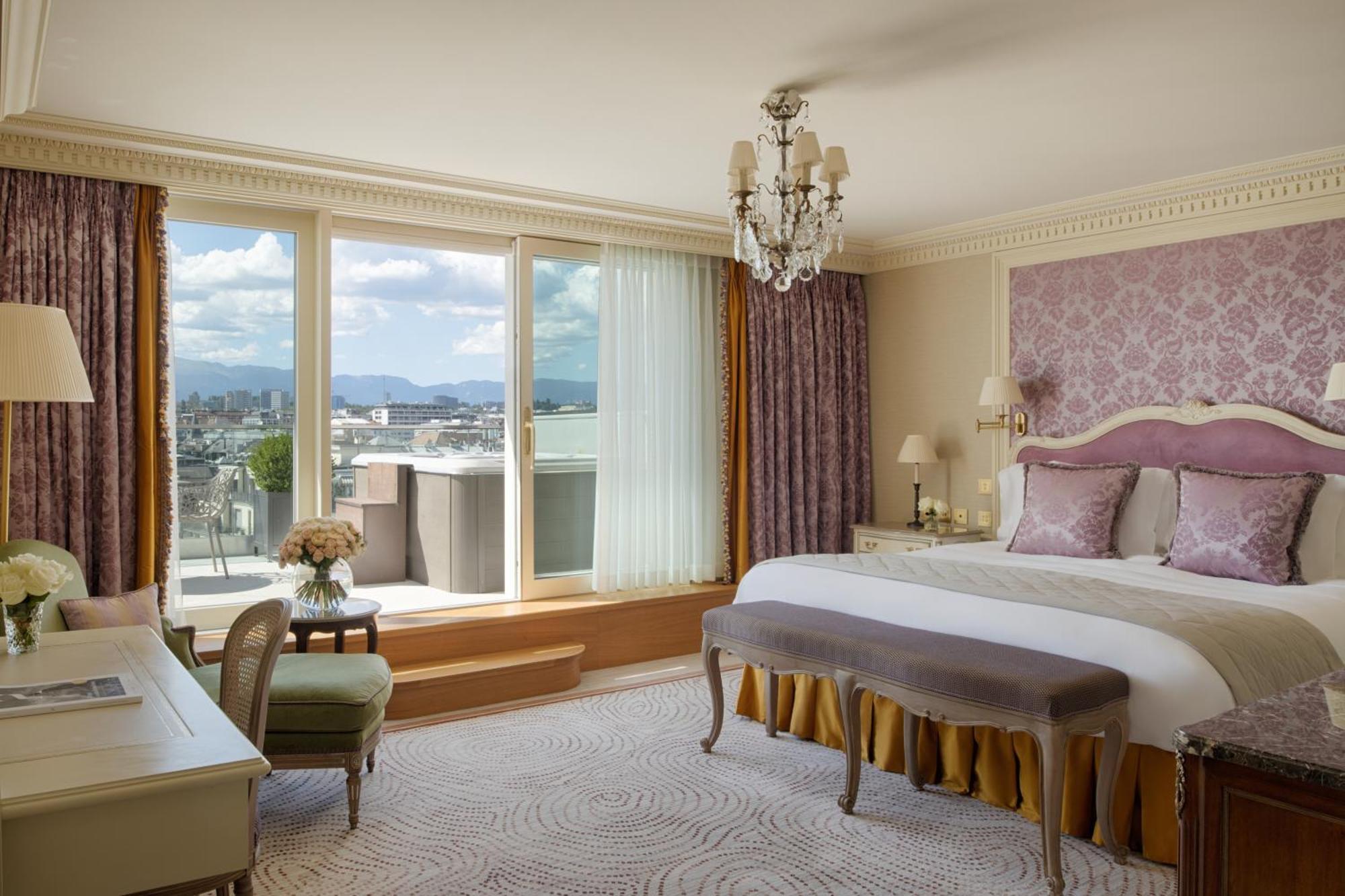 Beau-Rivage Geneve Hotell Exteriör bild