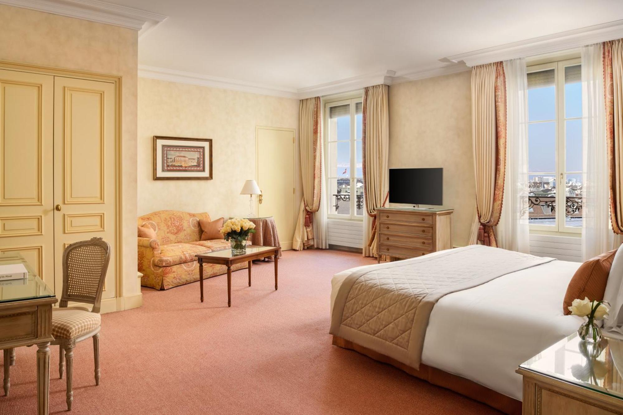 Beau-Rivage Geneve Hotell Exteriör bild
