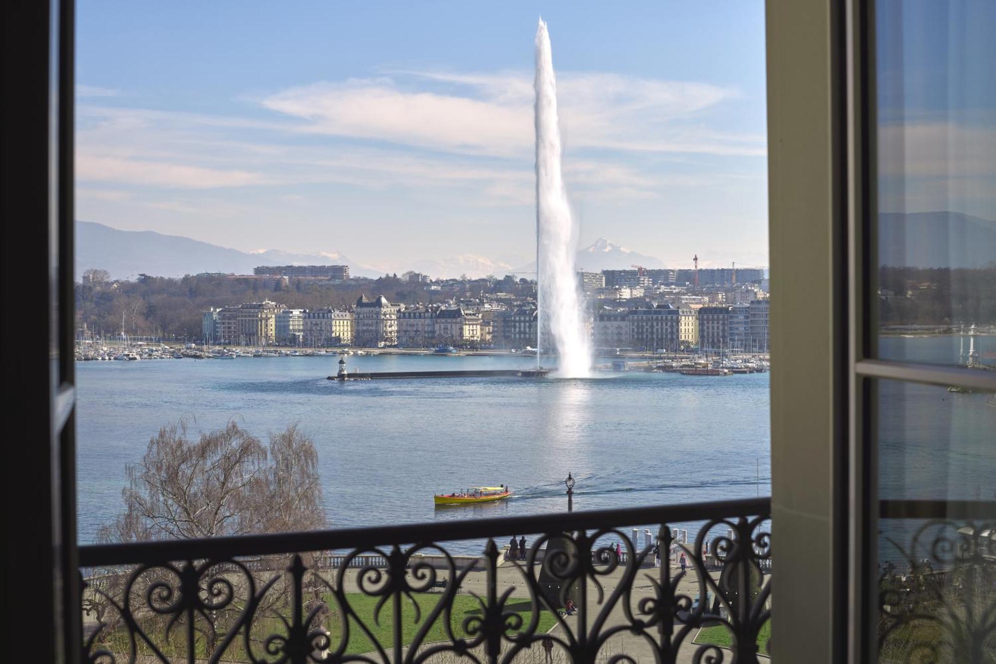 Beau-Rivage Geneve Hotell Exteriör bild